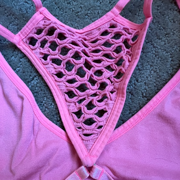 Victoria's Secret Crossback strappy sports bra w/o padding-Medium - Picture 4 of 5